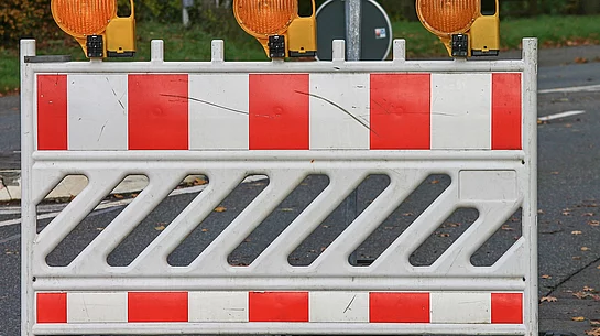 Straßensperrung